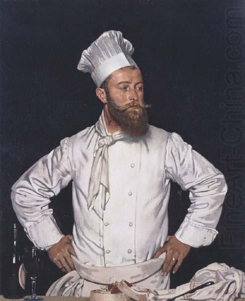 Sir William Orpen Le Chef de l Hotel Chatham oil painting picture